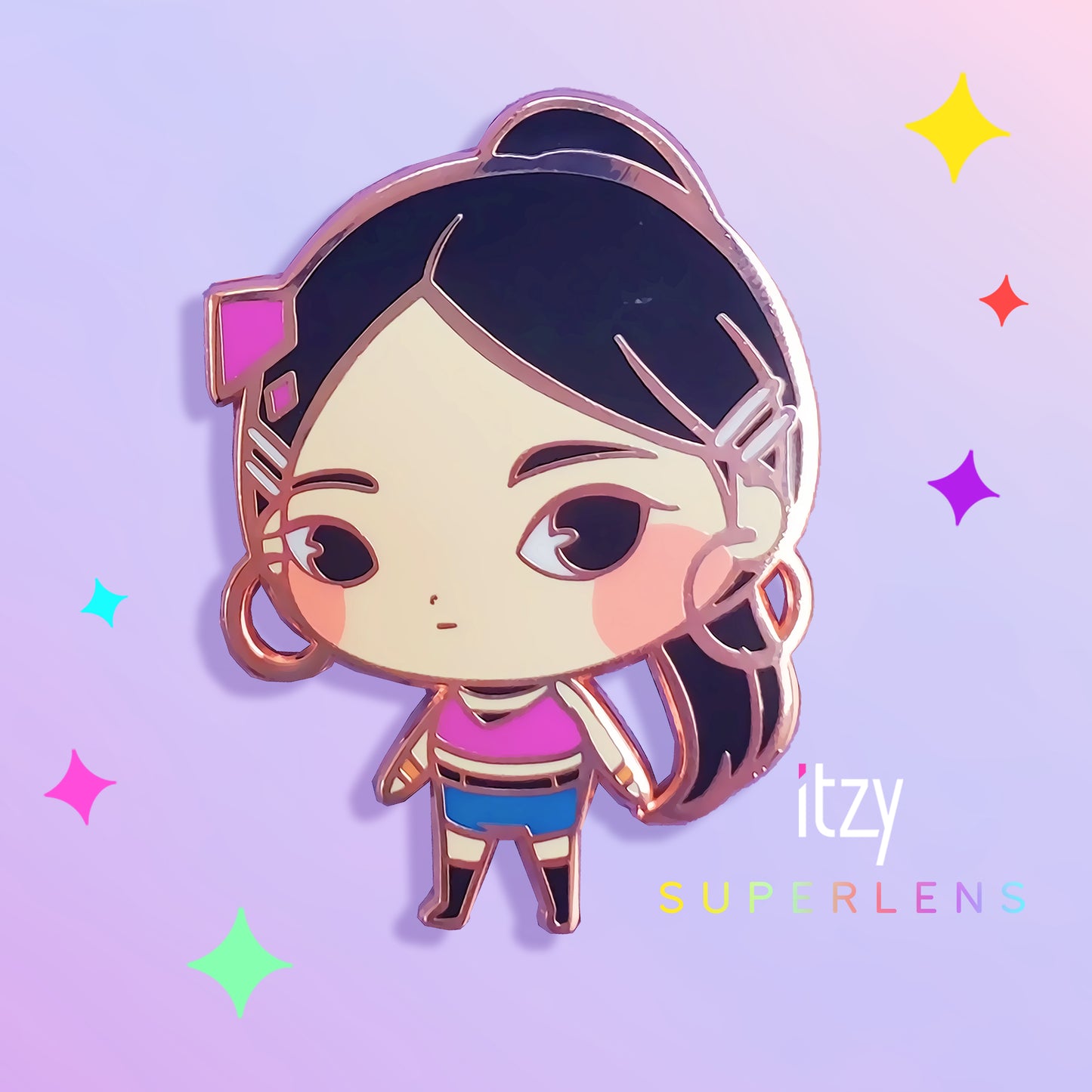 Super KPOP: ITZY Enamel Pins