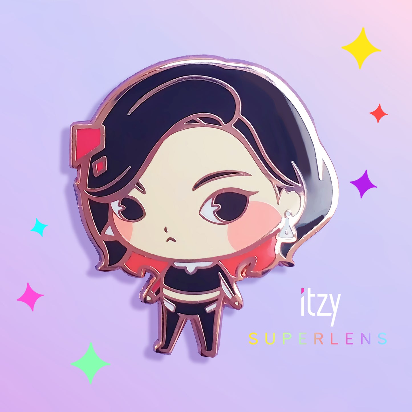 Super KPOP: ITZY Enamel Pins