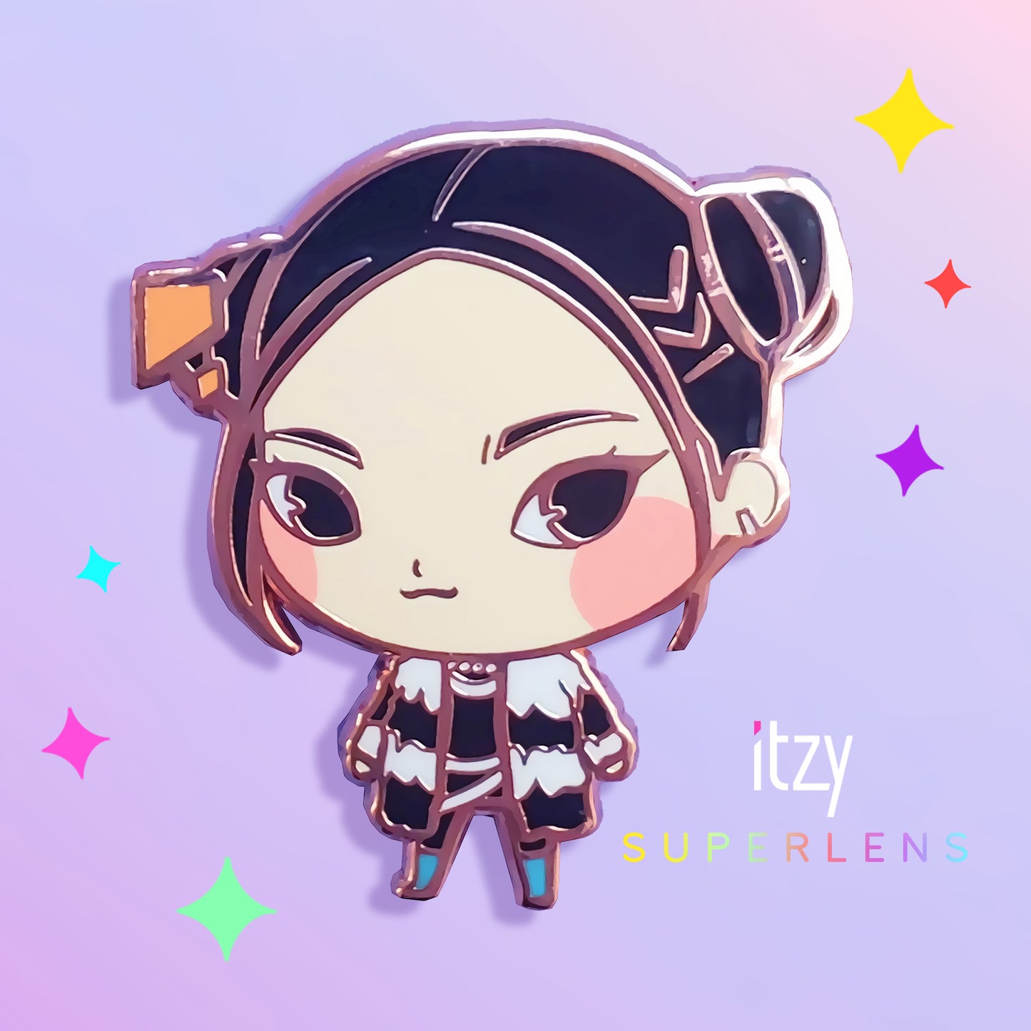 Super KPOP: ITZY Enamel Pins