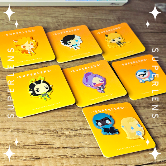 Super Games: Rivals Pins