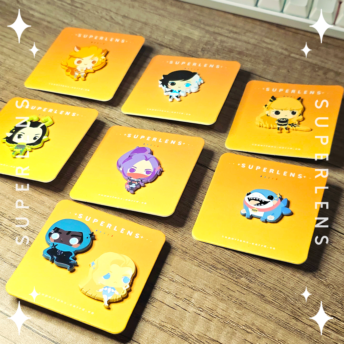 Super Games: Rivals Pins