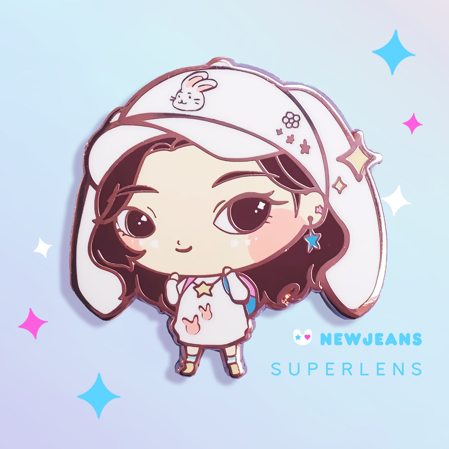 Super KPOP: NEWJEANS Enamel Pins