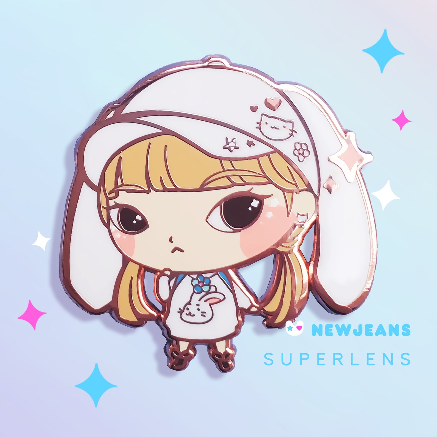 Super KPOP: NEWJEANS Enamel Pins