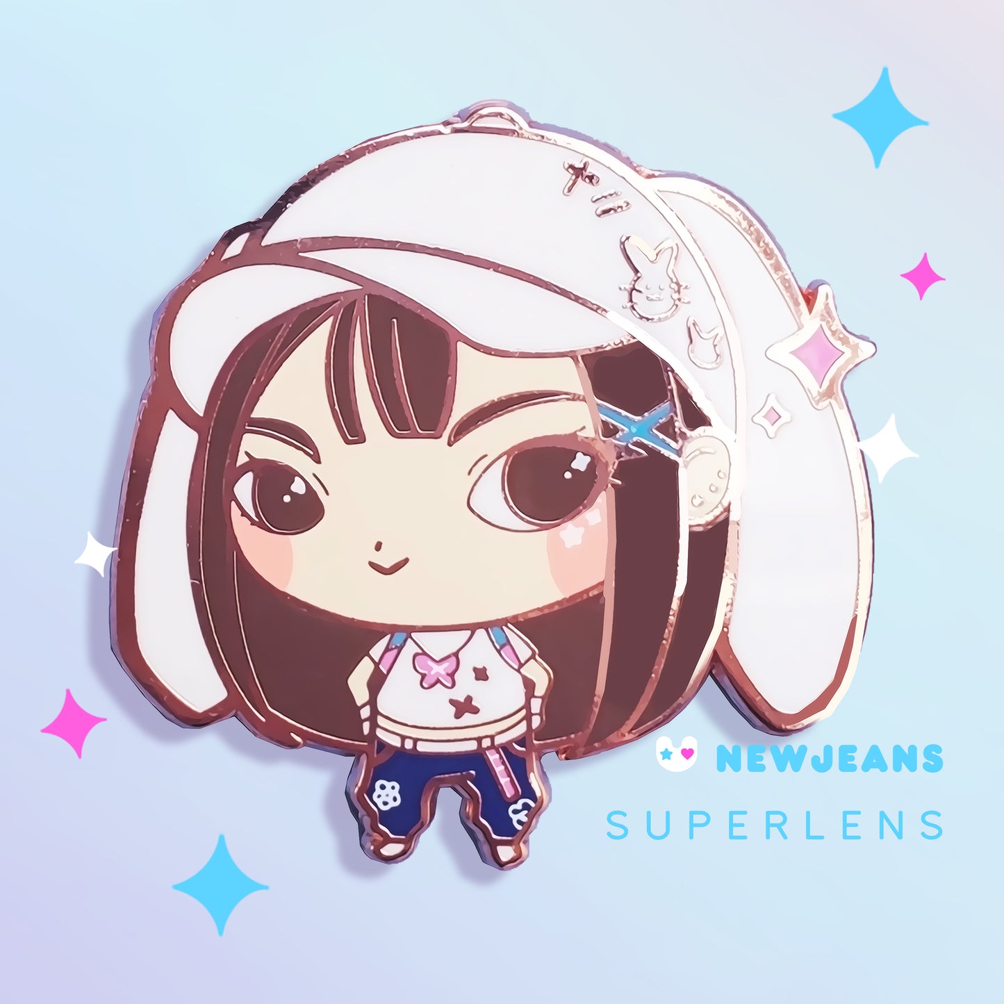 Super KPOP: NEWJEANS Enamel Pins