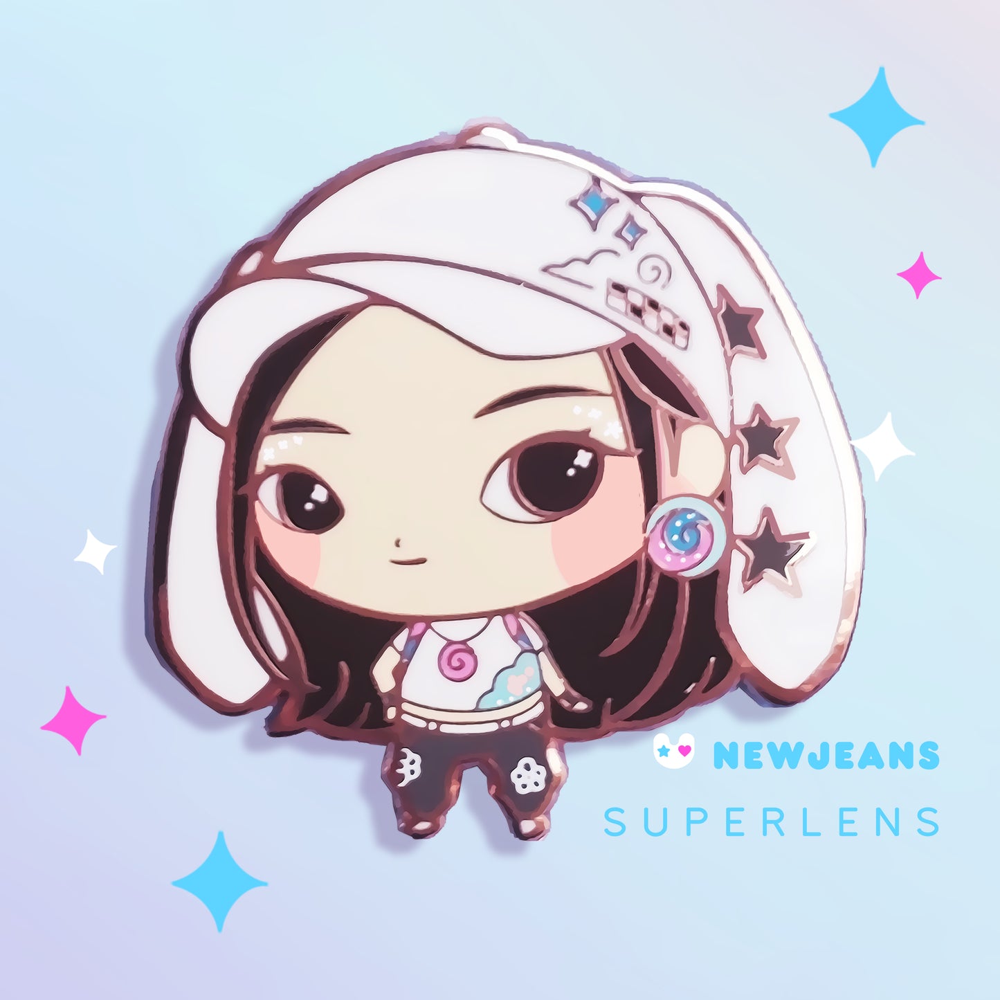 Super KPOP: NEWJEANS Enamel Pins