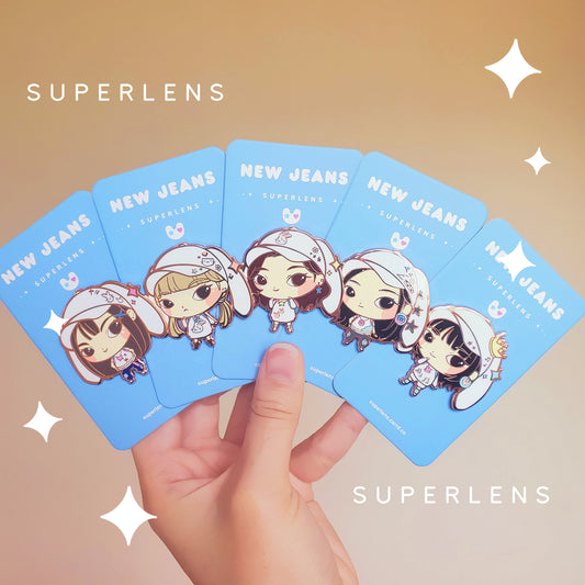 Super KPOP: NEWJEANS Enamel Pins