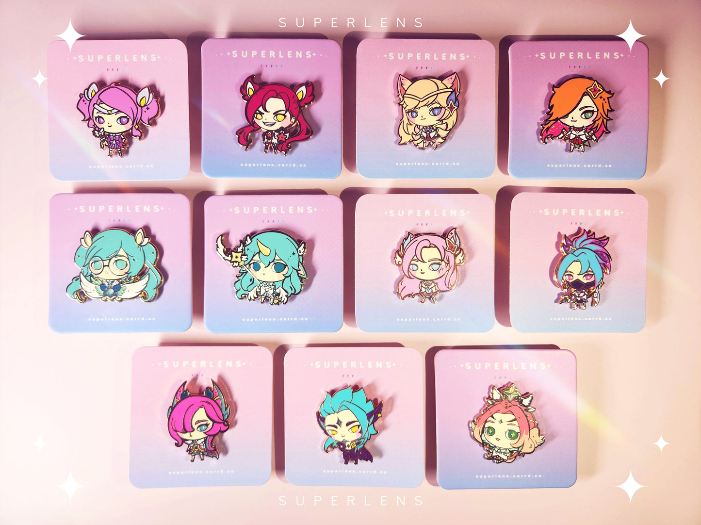 Super Games: StarGuardian Pins