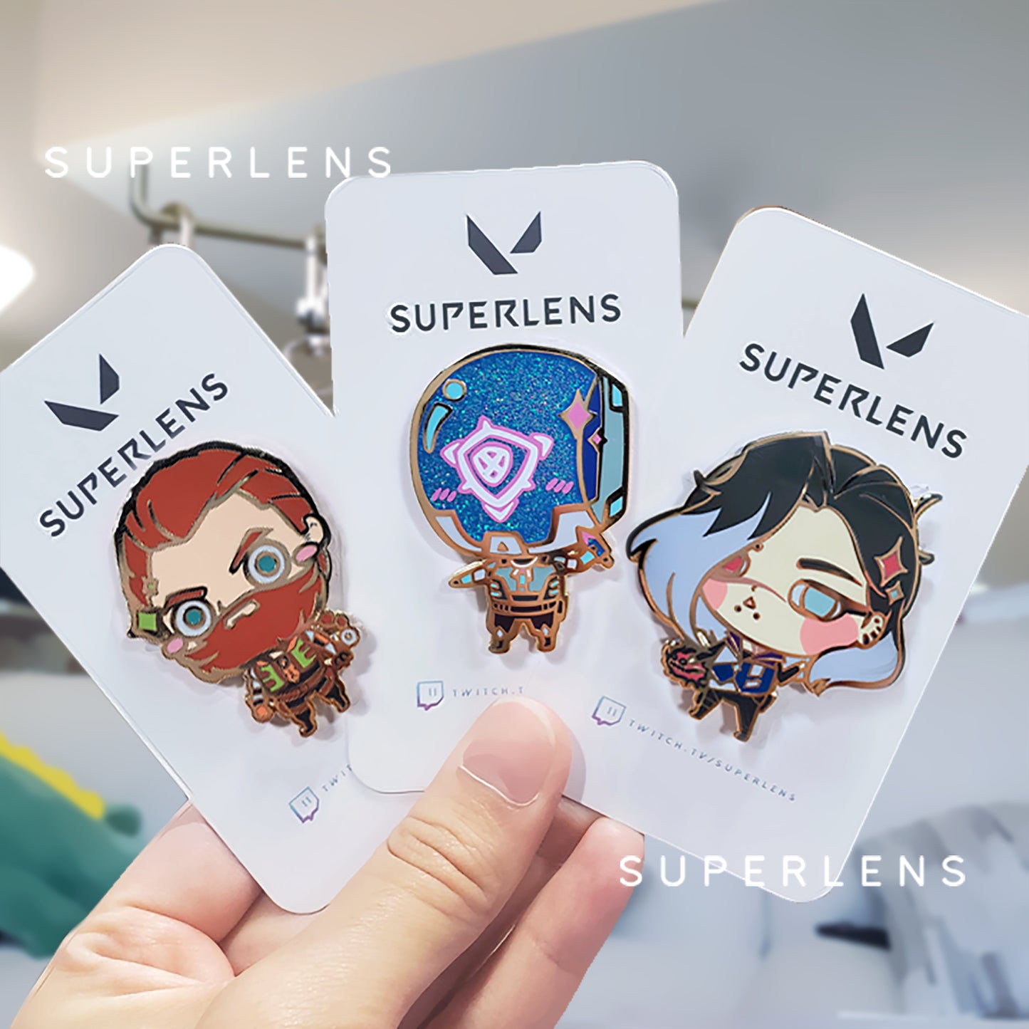 Super Valo: Enamel Pins