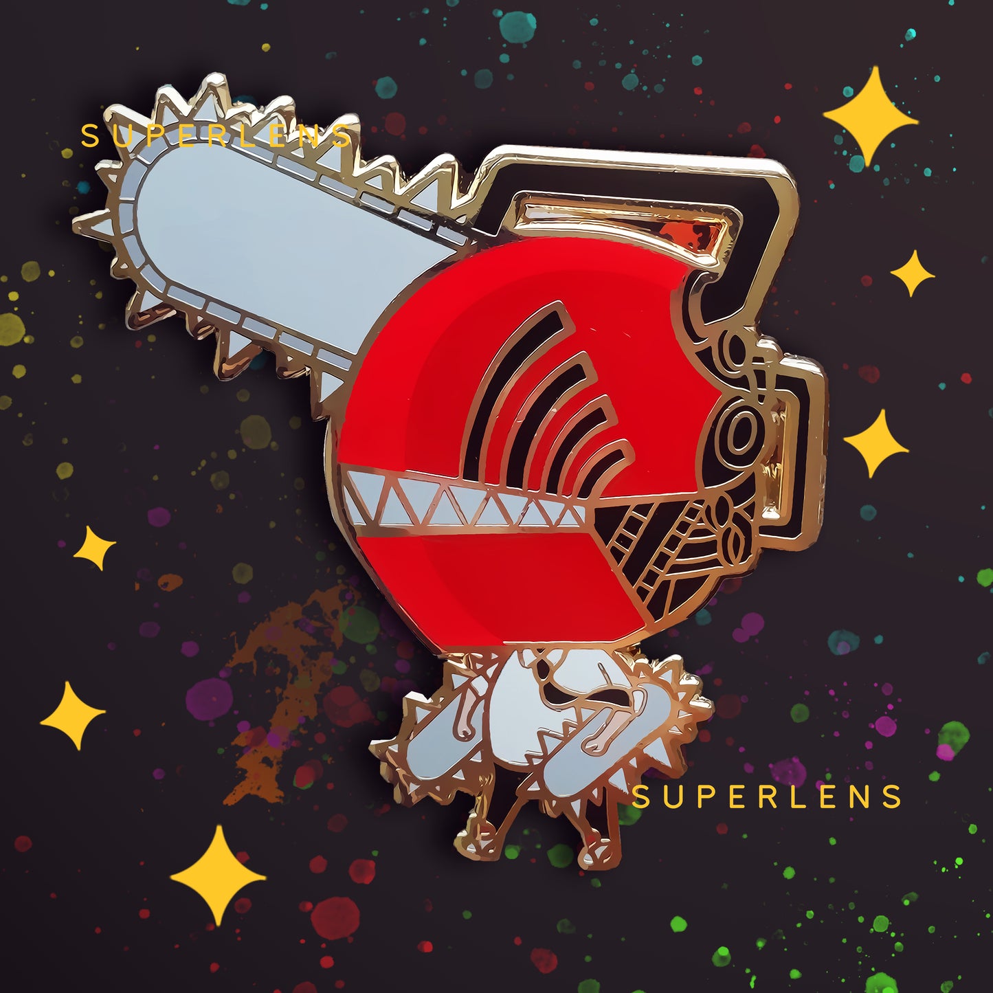 Super Anime: Chainsawman Enamel Pin