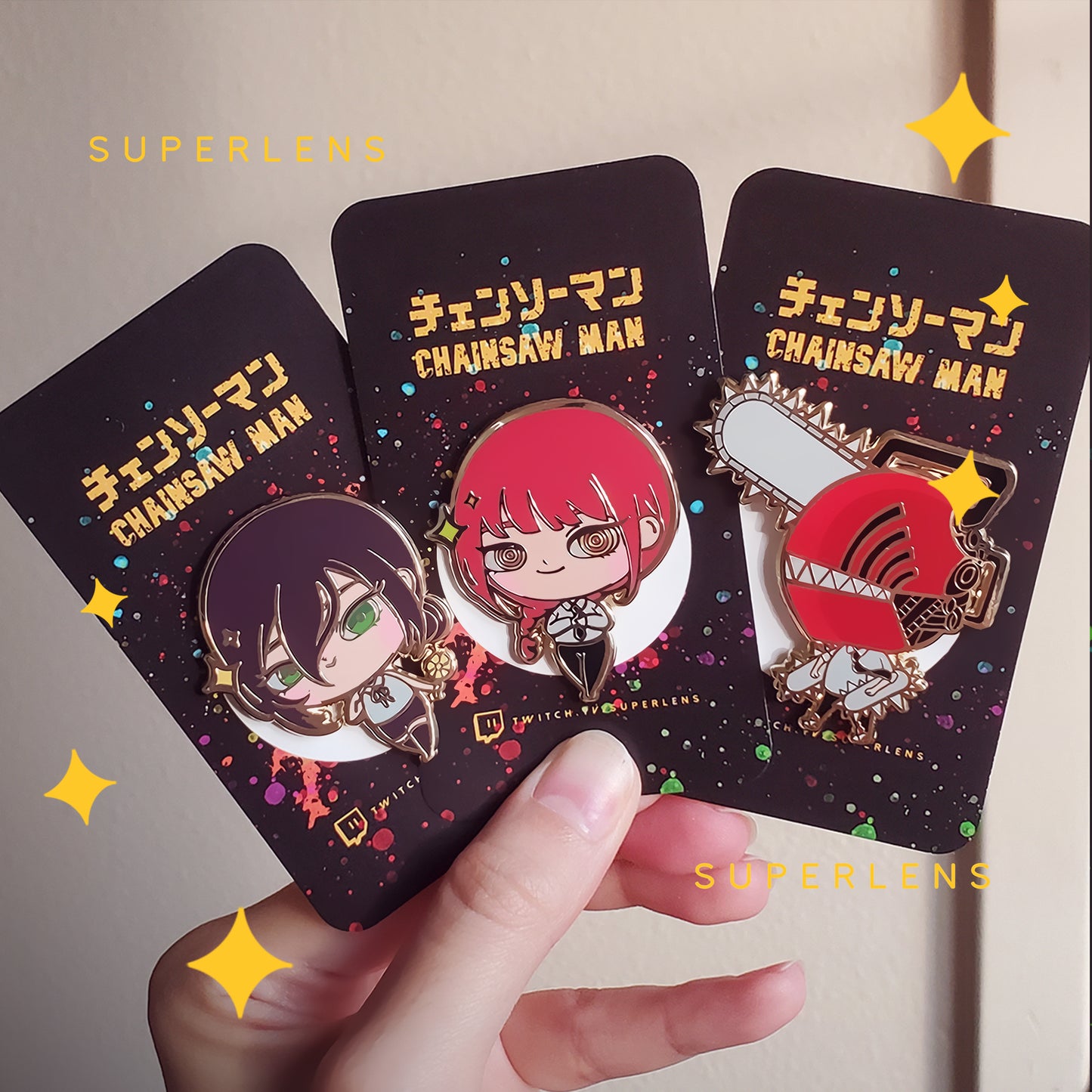 Super Anime: Chainsawman Enamel Pin