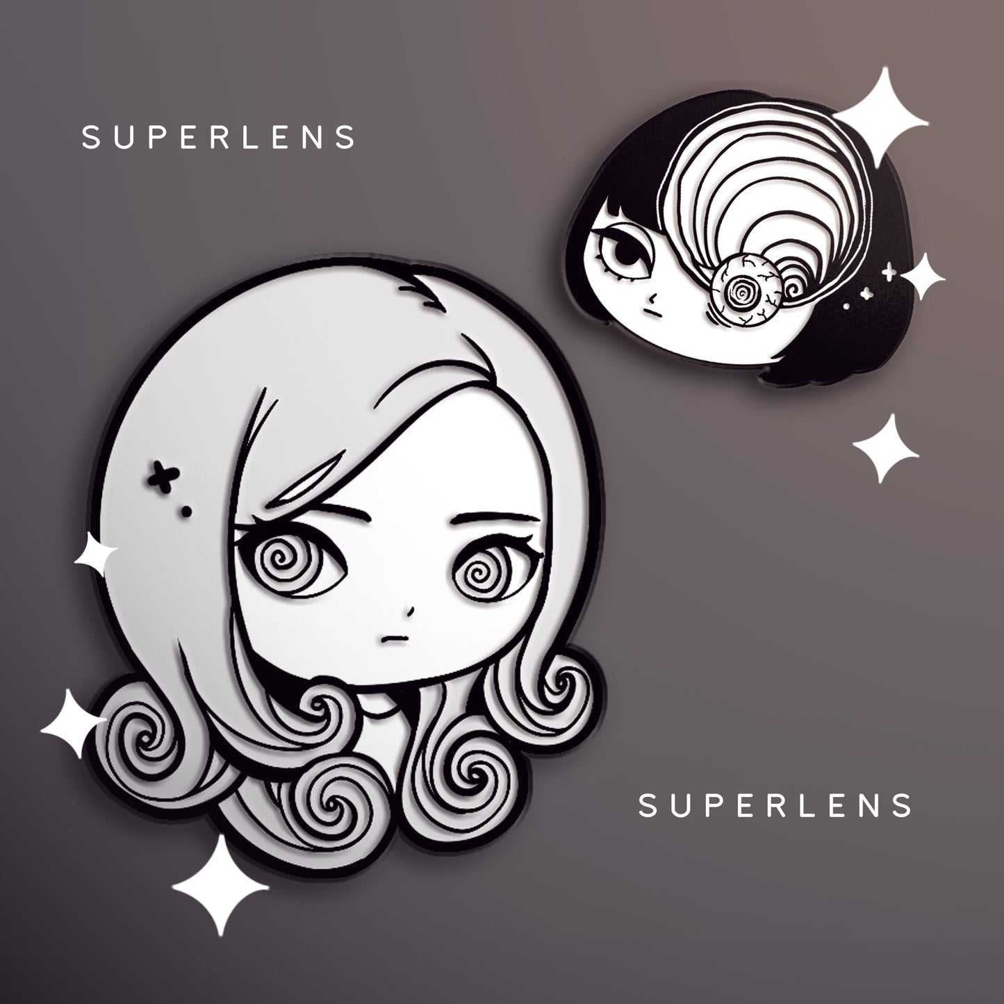 Super Anime: Junji Ito Enamel Pins