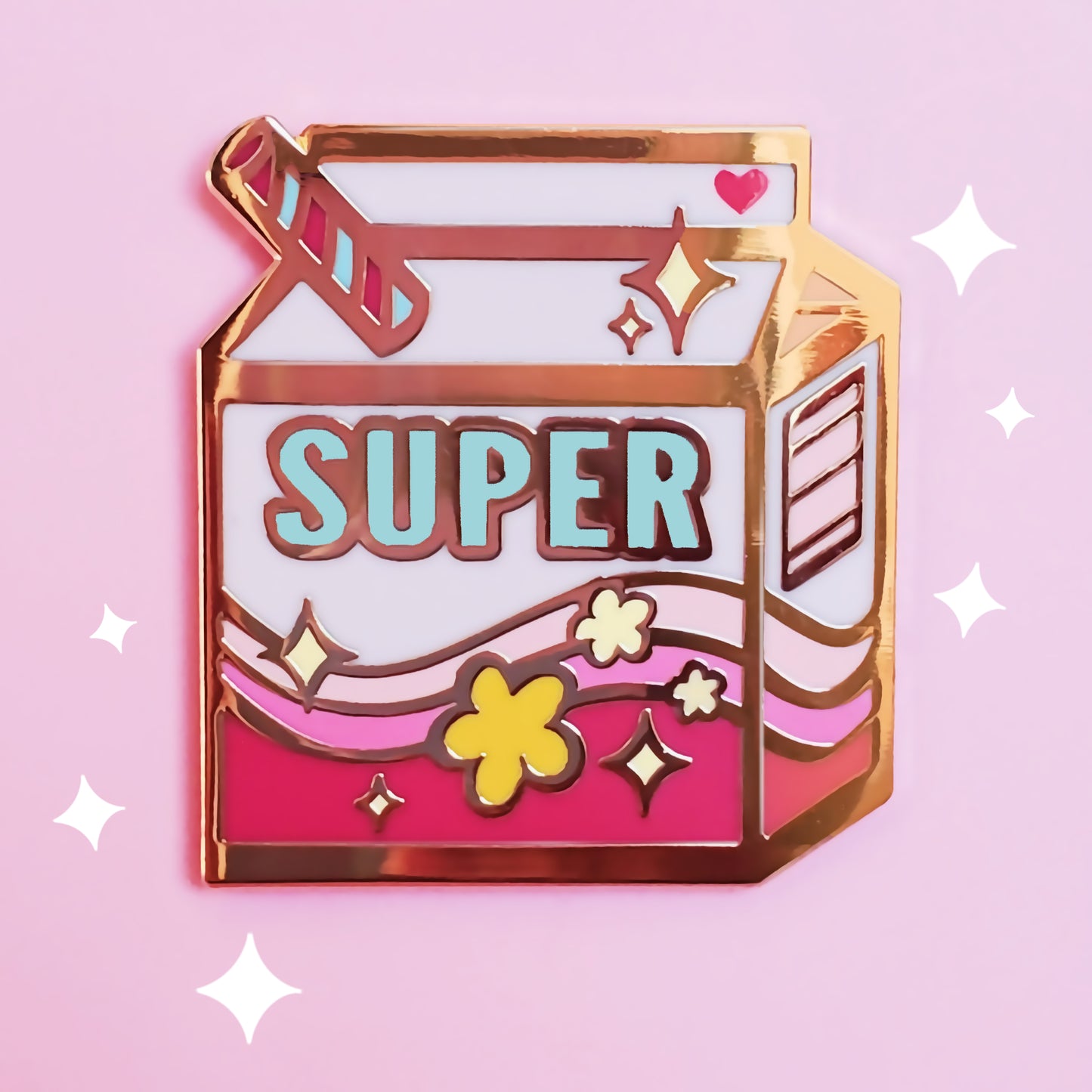 Super Beverage: Enamel Pin
