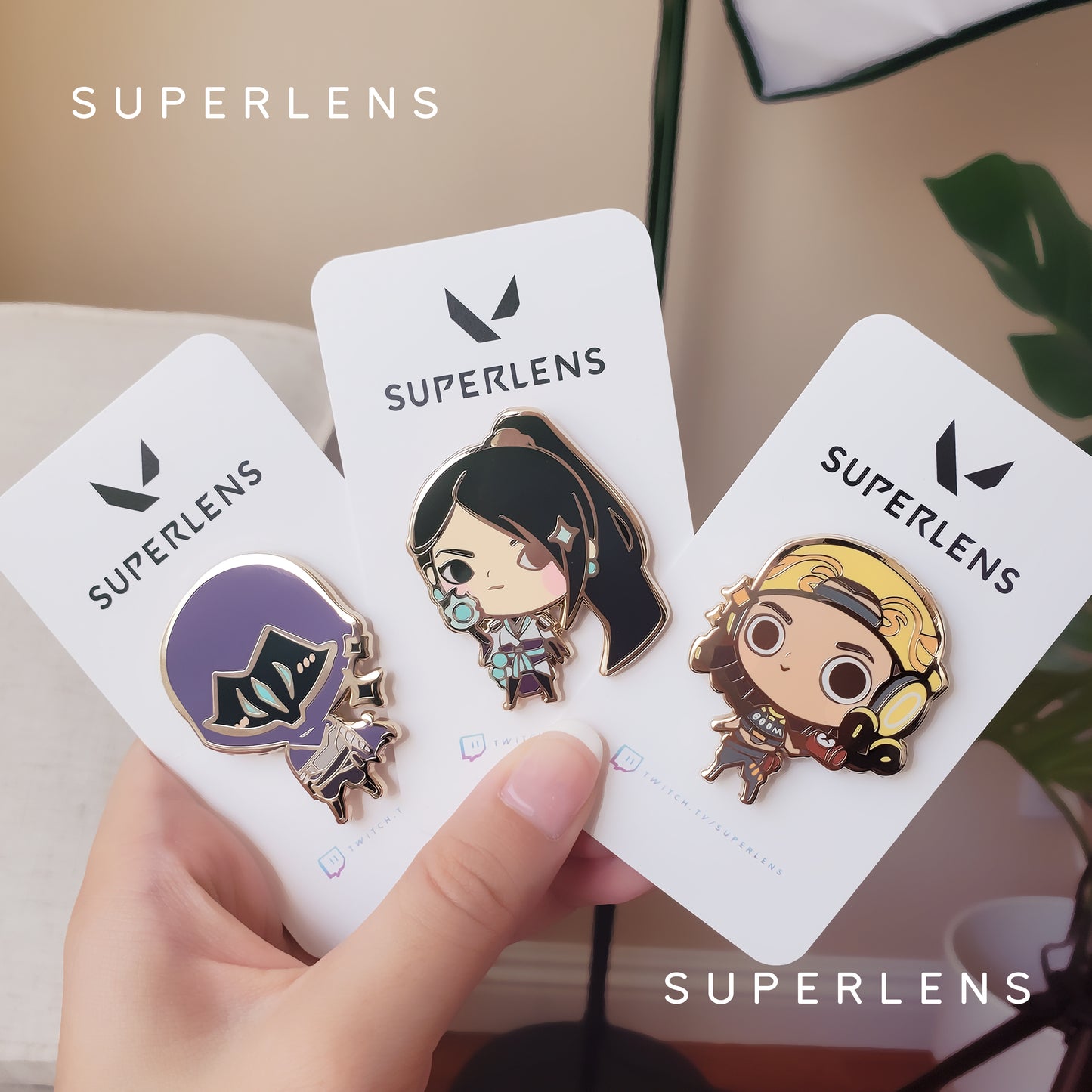Super Valo: Enamel Pins