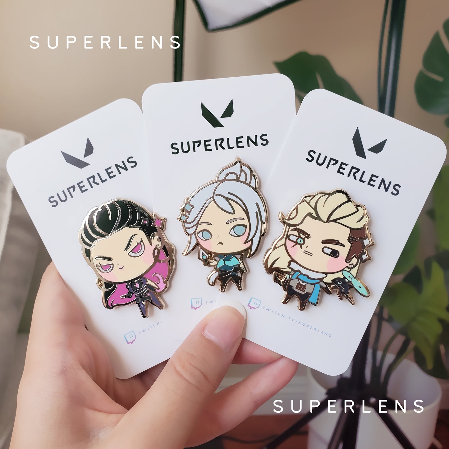 Super Valo: Enamel Pins