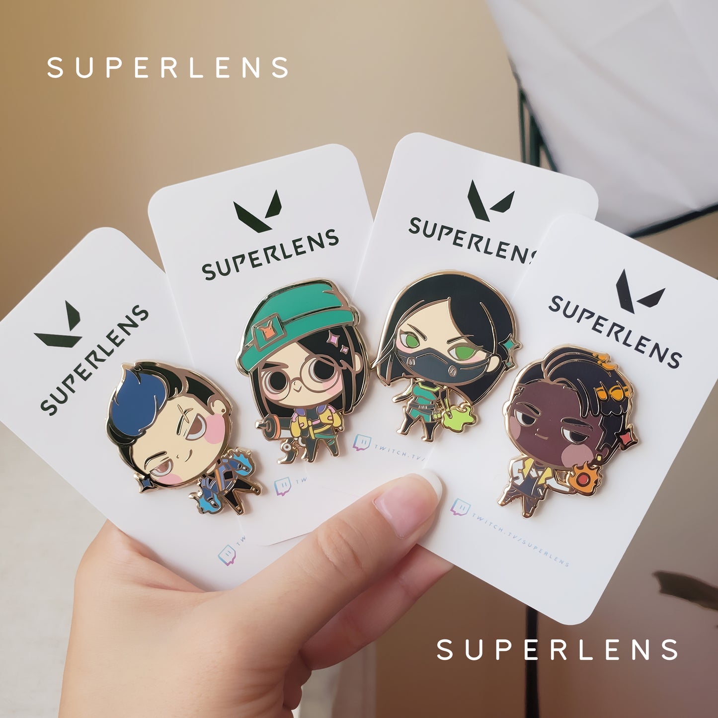 Super Valo: Enamel Pins