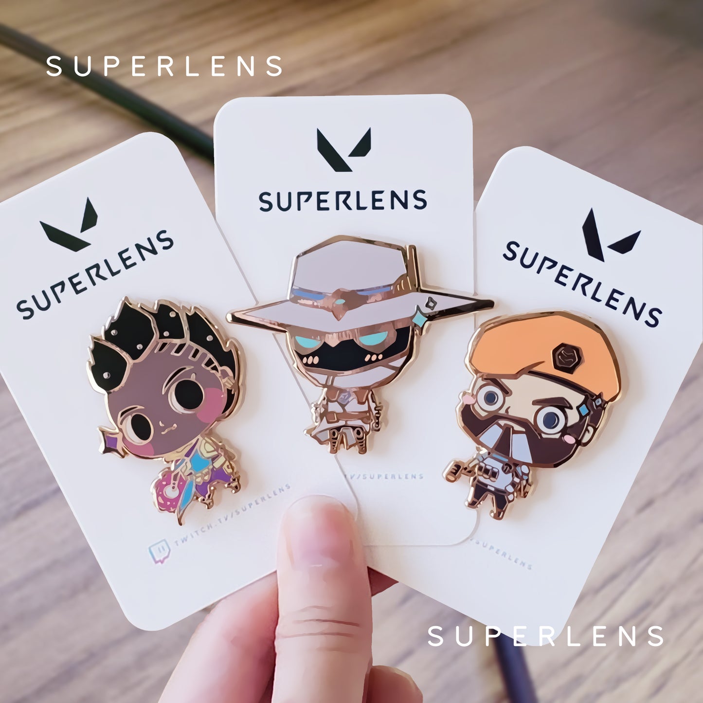 Super Valo: Enamel Pins