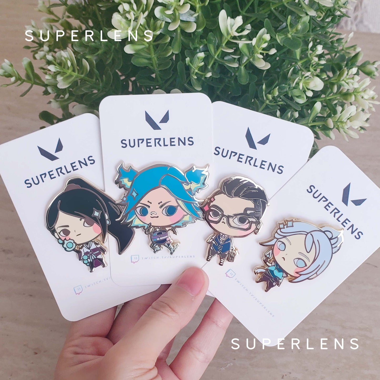 Super Valo: Enamel Pins