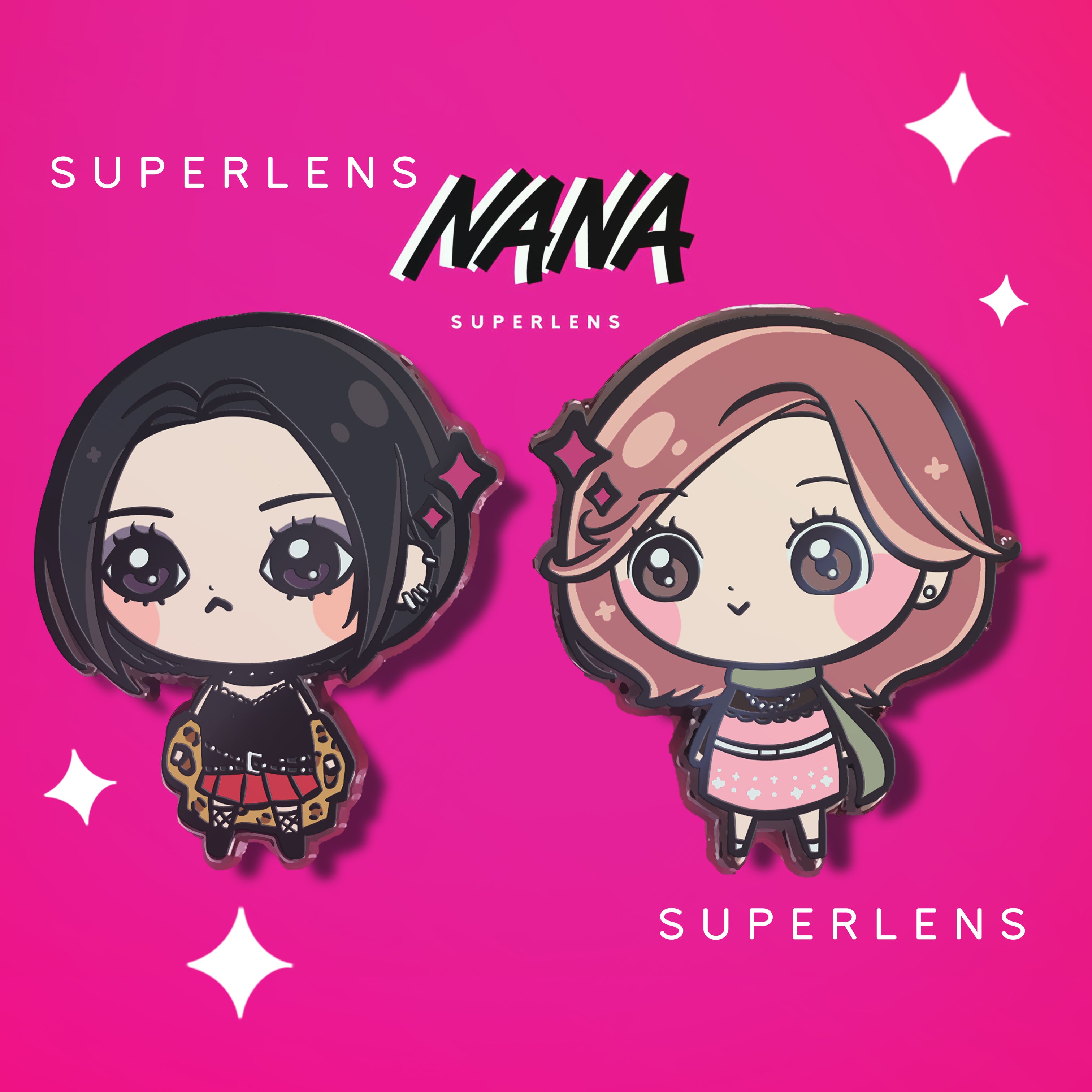 NANA outlet Soft Enamel Pin Set Limited-edition